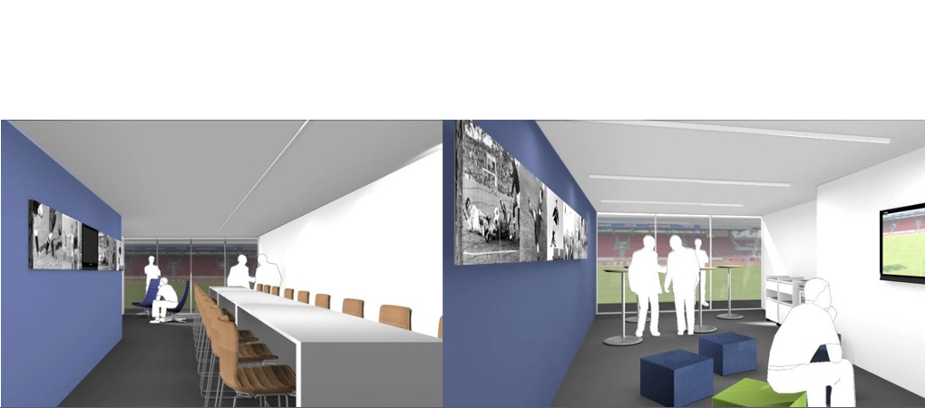 visualisierung von 2 VIP-Logen.