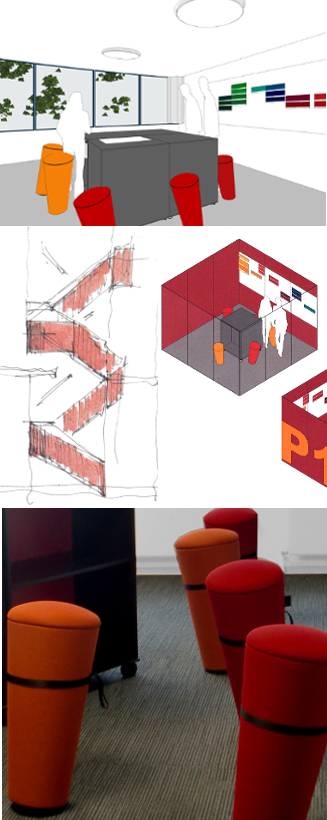 bilder eines kreativraumes